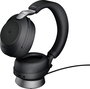 Jabra Evolve2 85 MS Telefon Over Ear headset Bluetooth®, Vezetékes Stereo Fekete mikrofon zajelnyomá 6. bélyegkép