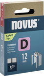 Laposhuzal tűzőkapocs - Typ 53 F 600 db Novus Tools 042-0791 Méret (H x Sz x Ma) 12 x 11.3 x 12 mm bélyegkép