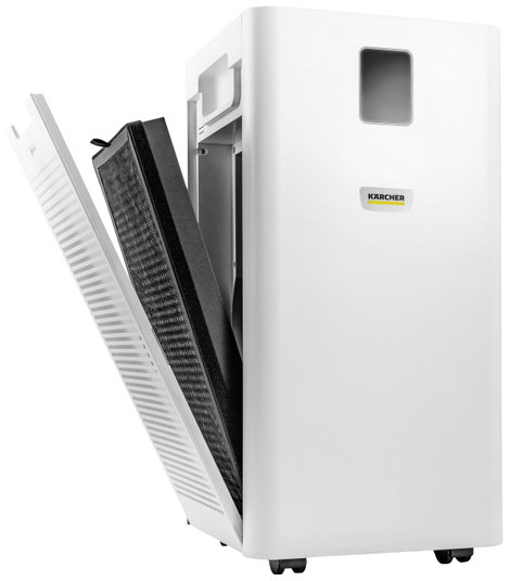 Kärcher Professional 1.024-822.0 AF 50 Légtisztító 50 m² Fehér, Fekete 2. kép