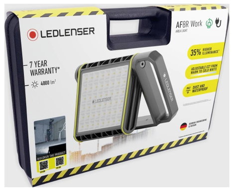 Ledlenser 902911 AF8R Work LED Munkalámpa Akkuról üzemeltetett, Hálózatról üzemeltetett 500 lm, 2300 4. kép