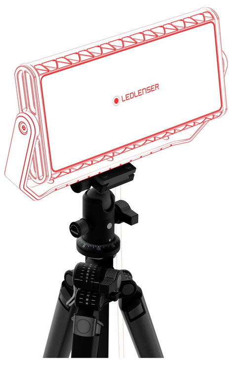 Ledlenser 502914 AF12C Work LED Munkalámpa Hálózatról üzemeltetett 850 lm, 4500 lm, 8000 lm 3. kép
