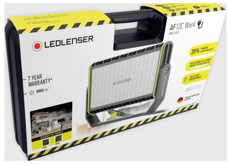 Ledlenser 502914 AF12C Work LED Munkalámpa Hálózatról üzemeltetett 850 lm, 4500 lm, 8000 lm 4. kép