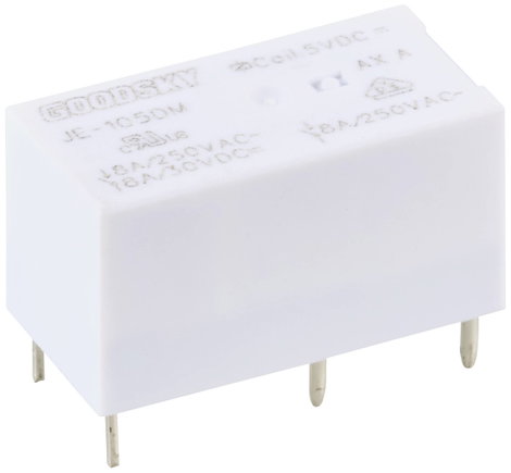 GoodSky JE-105DM Nyák relé 5 V/DC 8 A 1 záró 1 db