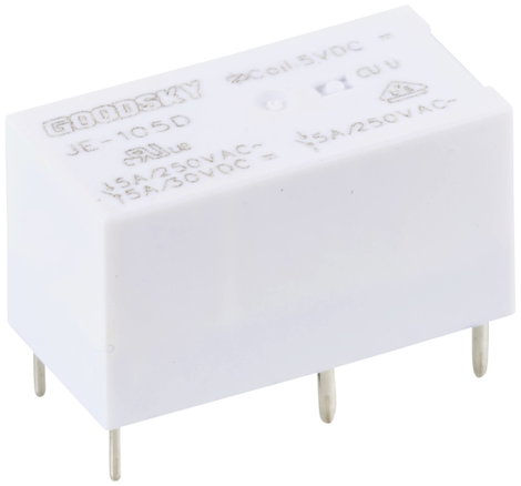 GoodSky JE-105D Nyák relé 5 V/DC 5 A 1 váltó 1 db