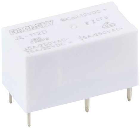 GoodSky JE-112D Nyák relé 12 V/DC 5 A 1 váltó 1 db