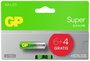 GP Batteries Super Ceruzaelem Alkáli mangán 1.5 V 10 db 3. bélyegkép
