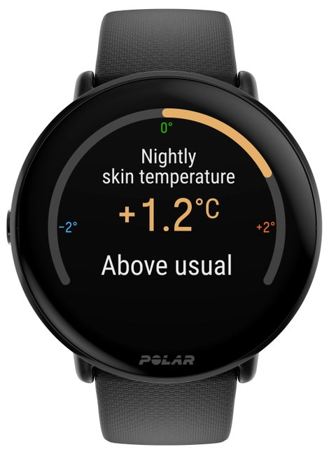 Polar Ignite 3 Sportóra 43 mm S/L Fekete 2. kép