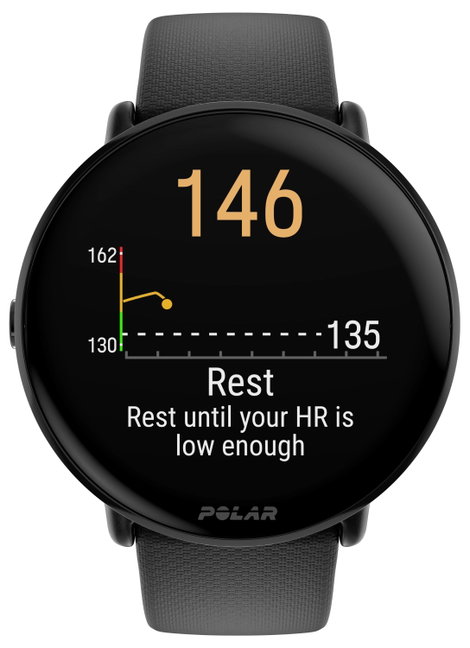 Polar Ignite 3 Sportóra 43 mm S/L Fekete 3. kép