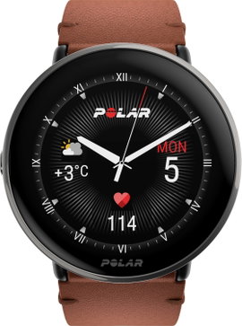 Polar Ignite 3 Sportóra 43 mm M/L Barna