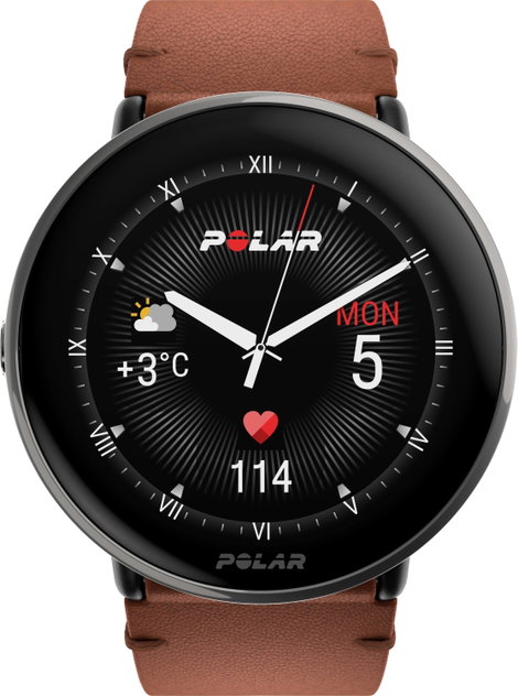 Polar Ignite 3 Sportóra 43 mm M/L Barna