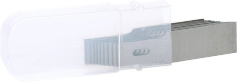 Cserepenge, egyenes, 12 mm, 10 db-os csomag KS Tools 907.2202 3. kép