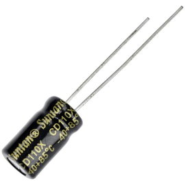 Suntan TS13DE1C221MSB0A0R Elektrolit kondenzátor 2.5 mm 220 µF 16 V 20 % (H x Sz) 11 mm x 6.3 mm 1 d