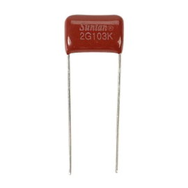 Suntan TS02002G103KSB0D0R 1 db Fóliakondenzátor 10 nF 400 V 10 % 10 mm (H x Sz) 4.8 mm x 14 mm