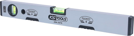 KS Tools 204.5470 2045470 Villanyszerelő vízmérték Mágnessel 400 mm 0.5 mm