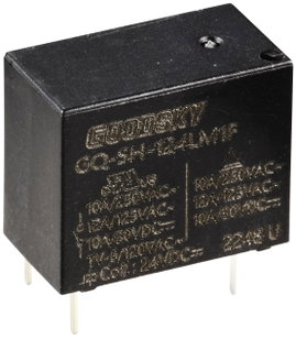 GoodSky GQ-SH-124LM1F Nyák relé 24 V/DC 10 A 1 záró 1 db
