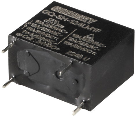 GoodSky GQ-SH-124LM1F Nyák relé 24 V/DC 10 A 1 záró 1 db 2. kép