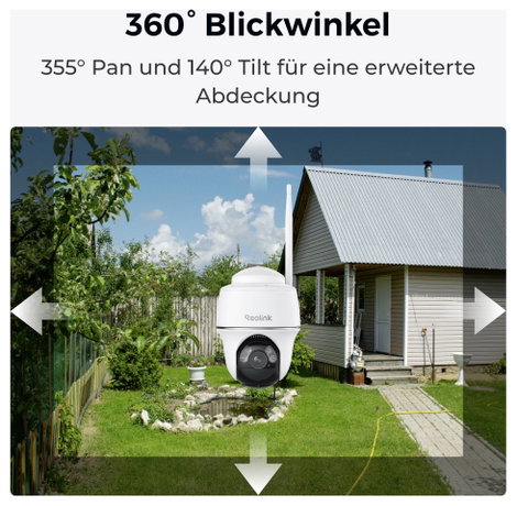 Reolink Argus Series B430 WLAN IP Megfigyelő kamera 2880 x 1616 pixel 5. kép