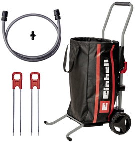 Einhell 4173772 610 mm 1/2 coll 1 db Szürke Üres tömlőtartó kocsi