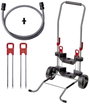 Einhell 4173772 610 mm 1/2 coll 1 db Szürke Üres tömlőtartó kocsi 2. bélyegkép