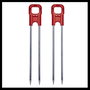 Einhell 4173772 610 mm 1/2 coll 1 db Szürke Üres tömlőtartó kocsi 6. bélyegkép