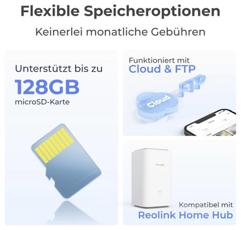 Reolink Argus Series B330 WLAN IP Megfigyelő kamera 2880 x 1616 pixel 7. kép