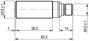 MD Micro Detectors Ultrahangos érzékelő UK6A/HP-1EUL UK6A/HP-1EUL 10 - 30 V/DC 1 db 2. bélyegkép