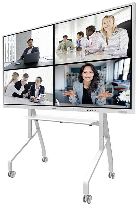 Neomounts FL50-525WH1 TV kocsi 139,7 cm (55) - 215,9 cm (85) Állítható magasságú 16. kép