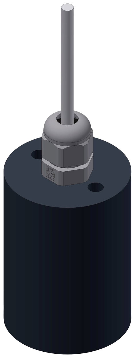 REED Electronics RCS-Ø40/61-R1/8-PO/S-L44-P25-3mPVC Úszókapcsoló 25 V/AC, 50 V/DC 1 nyitó IP68 1 db