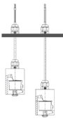 REED Electronics RCS-Ø40/61-R1/8-PO/S-L44-P25-3mPVC Úszókapcsoló 25 V/AC, 50 V/DC 1 nyitó IP68 1 db 3. bélyegkép