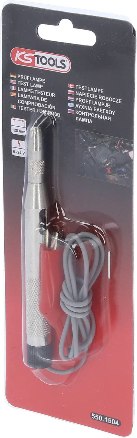 KS Tools KS TOOLS Feszültségvizsgáló / vizsgálólámpa 550.1504 5. kép