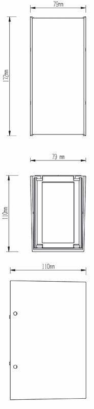Deko Light Arcturus I 731099 LED-es fali lámpa 6 W LED Grafitszürke (RAL 7024) 6. kép