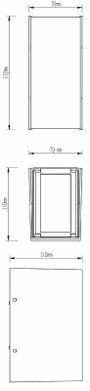Deko Light Arcturus I 731099 LED-es fali lámpa 6 W LED Grafitszürke (RAL 7024) 6. bélyegkép