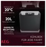 AEG KK20 Hűtőláda EEK: D (A - G) Termoelektromos Fekete, Szürke 10. bélyegkép
