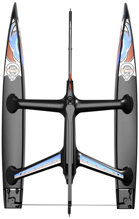 Joysway Bináris V3 RC vitorláshajó RtR 400 mm 2. kép