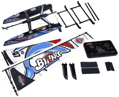 Joysway Bináris V3 RC vitorláshajó RtR 400 mm 7. kép