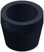 REED Electronics Verstellstück mit Konus Innen Ø44,5mm inklusive Stellschraube #####Verstellstück 1 bélyegkép