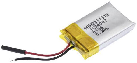 Renata ICP331319PM Speciális akku Prizmatikus Kábel LiPo 3.7 V 50 mAh
