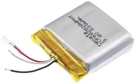 Renata ICP682828HPMT Speciális akku Prizmatikus Kábel LiPo 3.7 V 560 mAh