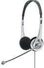 Renkforce Számítógép On Ear headset Vezetékes Stereo Fekete, Ezüst Hangerő szabályozás 4. bélyegkép
