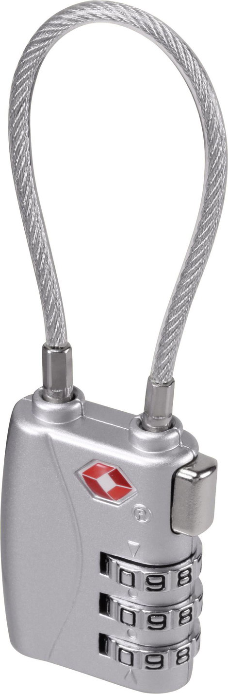 Sygonix SY-5044450 Lakat 33 mm TSA Ezüst Számkódos zár 2. kép