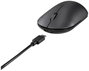 Renkforce RF-WM-200 WLAN egér Vezeték nélküli, Bluetooth™ Optikai Fekete 3 Gombok 800 dpi, 1200 dpi, 6. bélyegkép