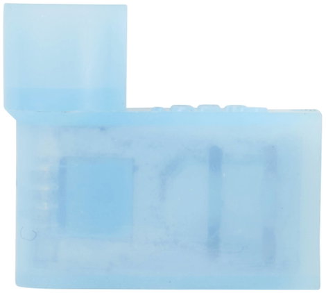 TRU COMPONENTS TC-11599320 Csúszósarus hüvely Dugasz szélesség: 6.3 mm Dugaszolási vastagság: 0.8 mm 3. kép