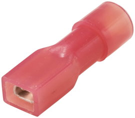 TRU COMPONENTS TC-11599324 Csúszósarus hüvely Dugasz szélesség: 2.8 mm Dugaszolási vastagság: 0.8 mm