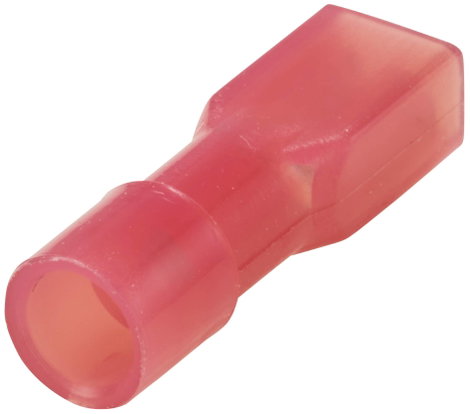 TRU COMPONENTS TC-11599324 Csúszósarus hüvely Dugasz szélesség: 2.8 mm Dugaszolási vastagság: 0.8 mm 2. kép