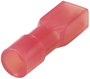 TRU COMPONENTS TC-11599324 Csúszósarus hüvely Dugasz szélesség: 2.8 mm Dugaszolási vastagság: 0.8 mm 2. bélyegkép