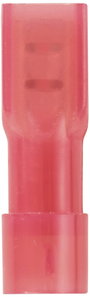 TRU COMPONENTS TC-11599324 Csúszósarus hüvely Dugasz szélesség: 2.8 mm Dugaszolási vastagság: 0.8 mm 3. bélyegkép