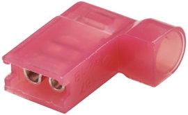 TRU COMPONENTS TC-11599316 Csúszósarus hüvely Dugasz szélesség: 4.8 mm Dugaszolási vastagság: 0.8 mm