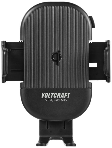 VOLTCRAFT indukciós akkutöltő 1.67 A VC-Qi-WCM15 VC-14491745 Fekete (matt) 4. kép