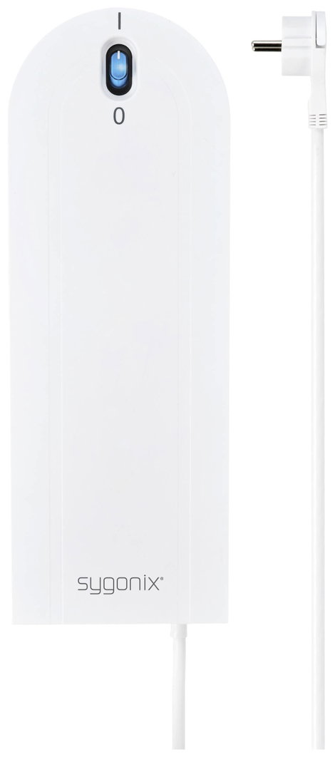 Sygonix SY-5228510 Elosztó kapcsolóval 4 részes Fehér Védőérintkezős 1 db 3. kép