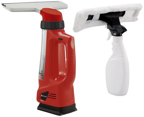 TOOLCRAFT CWC-L0120 / TAWB-200 Ablaktisztító Fekete, Piros 2. kép